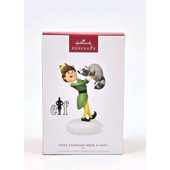 Hallmark Other - Hallmark Keepsake Christmas Ornament Elf Does Someone Need a Hug? Collectible